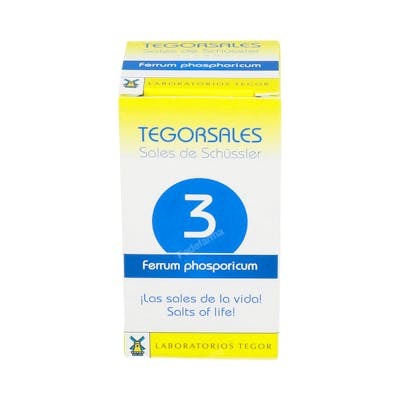TEGOR Tegorsales Nº 3 Ferrum Phosphoricum 350 comprimidos