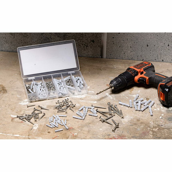 Black+Decker Surtido de tacos 138 piezas