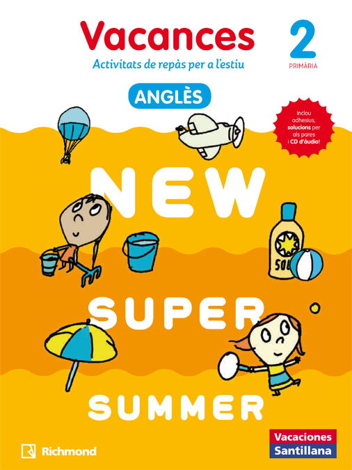 RICHMOND, New Super Summer 1 Catalan Book + CD