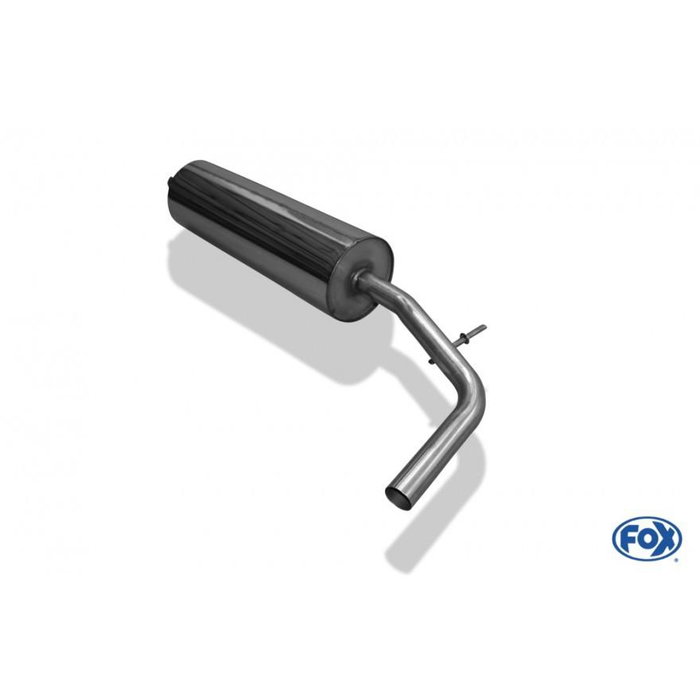 Fox Silencioso Trasero FXSK100001-ESD para Skoda Citigo / VW Up 1.0L desde 2011 - Homologación ECE, Tubo 45mm Fox Silencioso Trasero FXSK100001-ESD para Skoda Citigo / VW Up 1.0L desde 2011 - Homologación ECE, Tubo 45mm