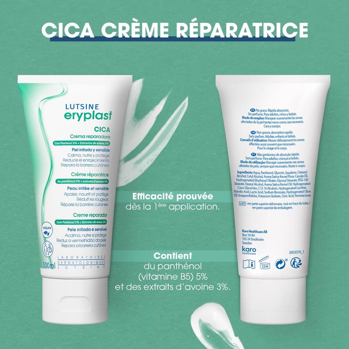 Lutsine E45 ERYPLAST CICA crema reparadora 100 ml