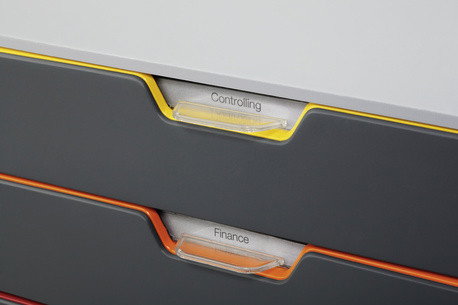 Durable Módulo 5 Cajones Varicolor 760558 Organizador Multicolor Apto A4 Durable Módulo 5 Cajones Varicolor 760558 Organizador Multicolor Apto A4