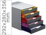 Durable VARICOLOR 5 Cajonera de 5 Cajones Multicolor