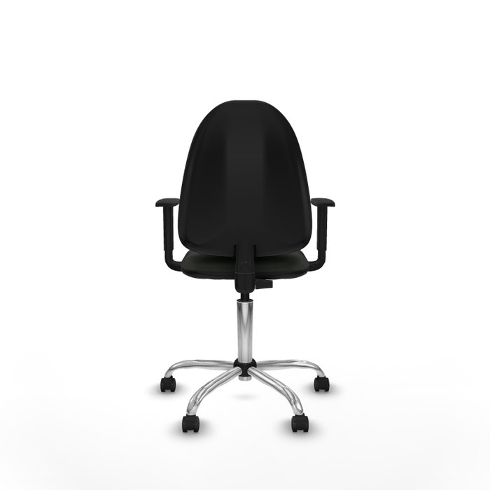 PIQUERAS Y CRESPO Silla de oficina Aýna Negra con Brazos 1D PIQUERAS Y CRESPO Silla de oficina Aýna Negra con Brazos 1D