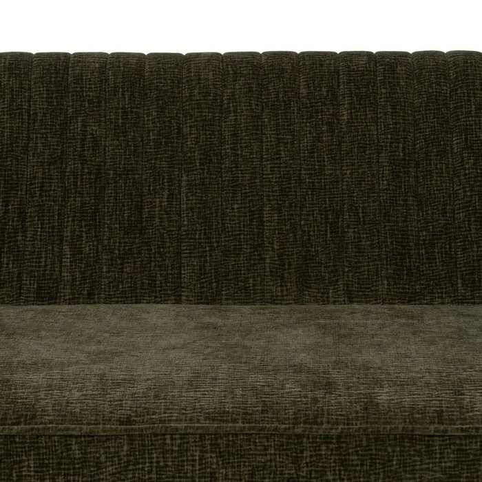 Ixia Sofá Verde de Tejido y Madera para Salón Ixia Sofá Verde de Tejido y Madera para Salón