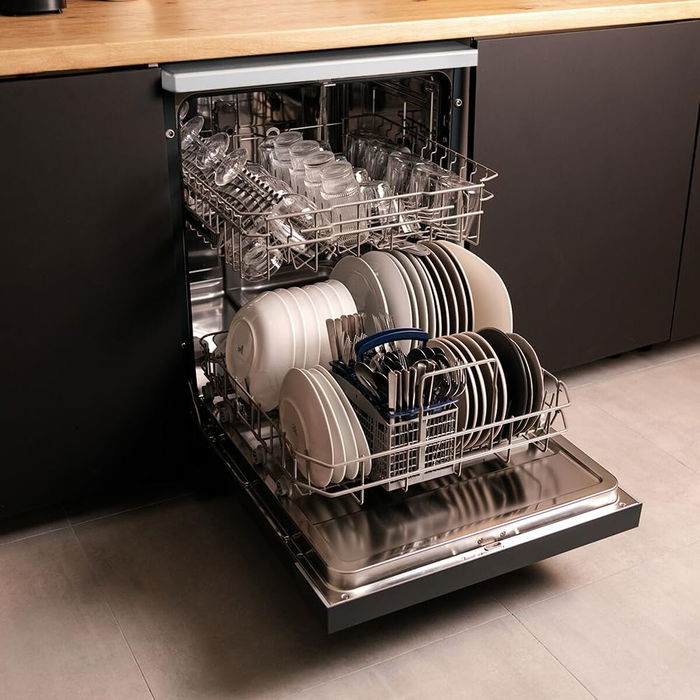 Cecotec Lavavajillas 13 cubiertos Blanco 6110 Clase E 6 programas Media Carga FullTouch