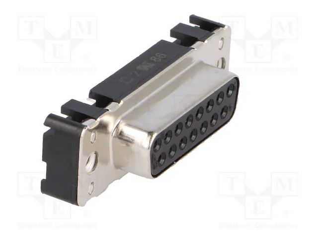 HARTING Conector D-Sub 15 pines hembra recto
