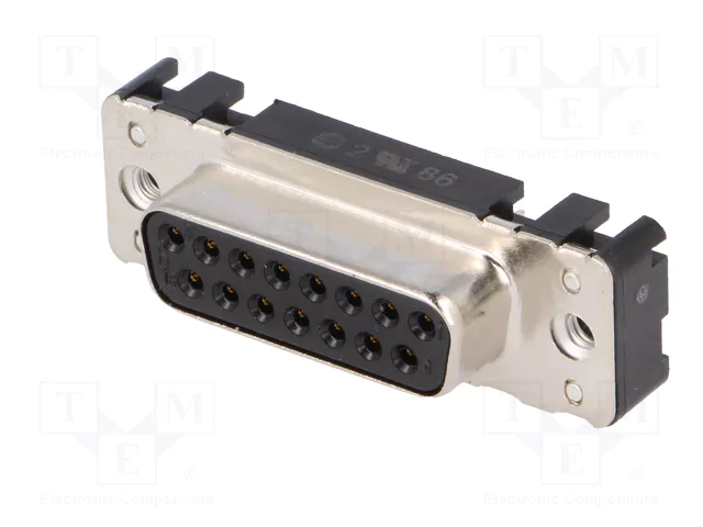 HARTING Conector D-Sub 15 pines hembra recto