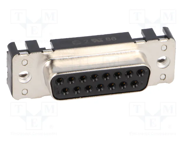 HARTING Conector D-Sub 15 pines hembra recto