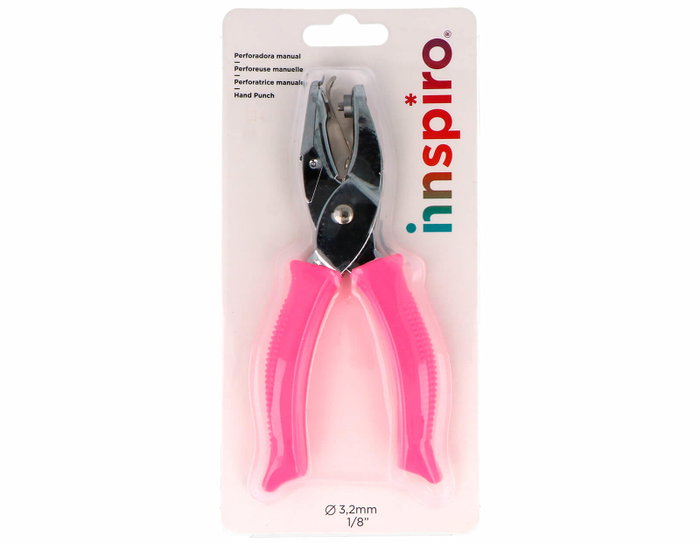 Innspiro Perforadora de formas manual círculo medio 3mm