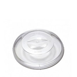 AMC Politray Tapa de Plato Llano, 23 cm, Policarbonato Translúcido, Diámetro 23.8 cm