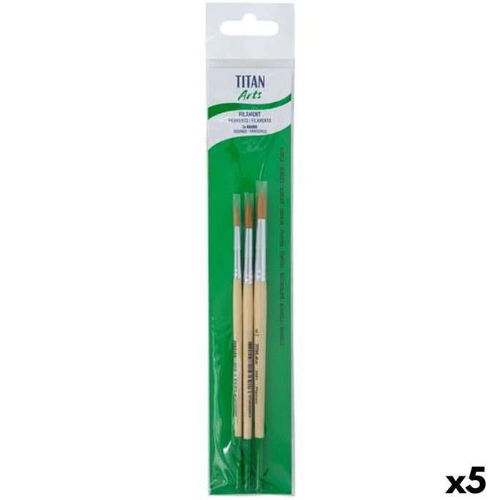 TITAN ARTS Set de Pinceles 258/4-6-8 Blíster