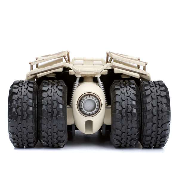 Smoby Batmóvil Camuflaje 2008 El Caballero Oscuro Coche Metal con Figura Batman 7cm 1:24