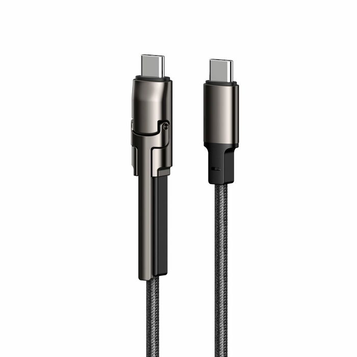 Cable USB KSIX Negro 1 m