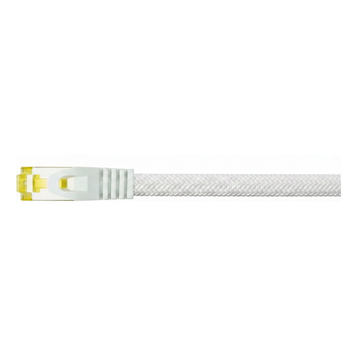 Python Patchkabel Cat.7 S/FTP Cable de Red RJ45 Blindado Nylon Blanco 1m Python Patchkabel Cat.7 S/FTP Cable de Red RJ45 Blindado Nylon Blanco 1m