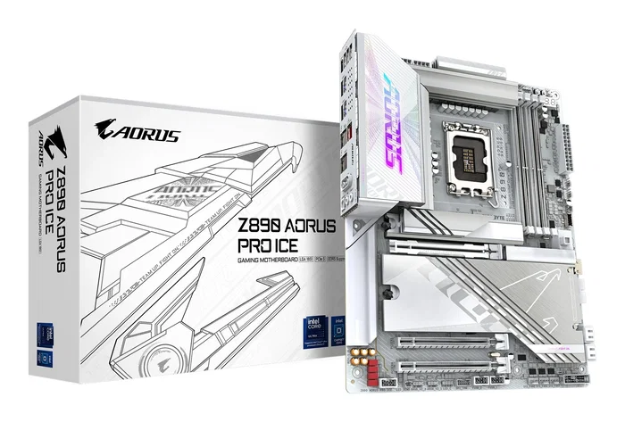 Gigabyte Z890 AORUS PRO ICE Blanco Gigabyte Z890 AORUS PRO ICE Blanco