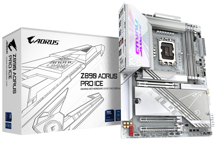 Gigabyte Z890 AORUS PRO ICE Blanco Gigabyte Z890 AORUS PRO ICE Blanco