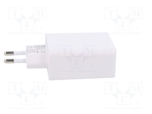GOOBAY Cargador de red con 2 puertos USB y 28W