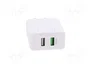 GOOBAY Cargador de red con 2 puertos USB y 28W