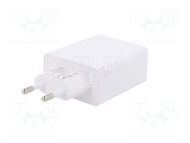 GOOBAY Cargador de red con 2 puertos USB y 28W
