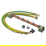 Digitus Sterling Rail 4 para Armarios de 19", Multicolor, para Cableado de Tierra