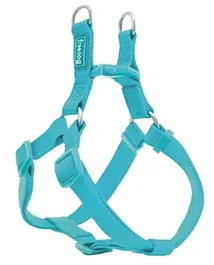 Freedog Arnés Nylon Basic Tipo A Turquesa 8mm 15/30cm