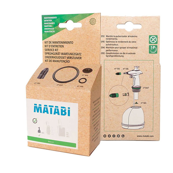 Matabi 83801870 Kit Mantenimiento para Pulverizador de 1,5 L