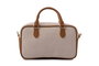 Lucky Bees Bolsa de Hombro Color Tan 100% Cuero de Polivinilo