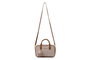 Lucky Bees Bolsa de Hombro Color Tan 100% Cuero de Polivinilo