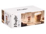 VIVALTO Taza de Vidrio More Coffee 370ml