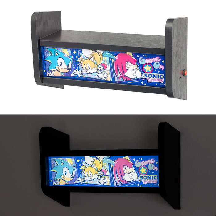 Sonic The Hedgehog Lámpara con USB-C Arcade
