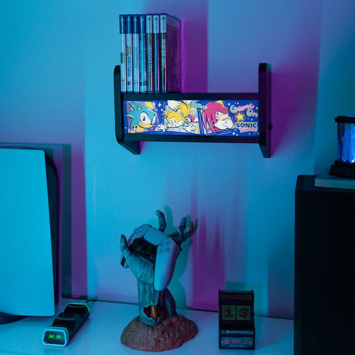 Sonic The Hedgehog Lámpara con USB-C Arcade