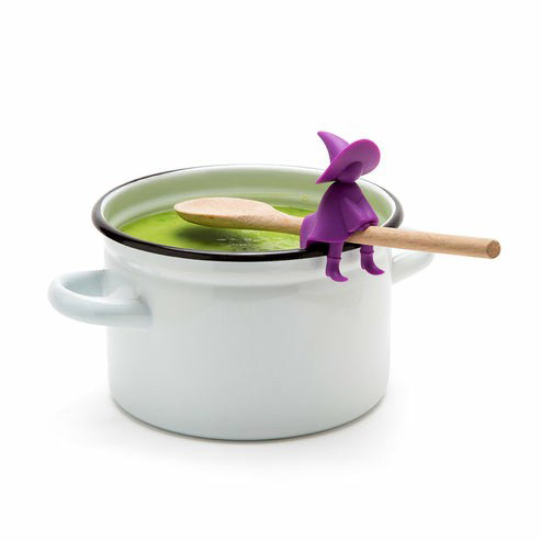 OTOTO Agatha Soporte Lila para Cucharas y Sujeta Tapas de Ollas - Apto para Lavavajillas