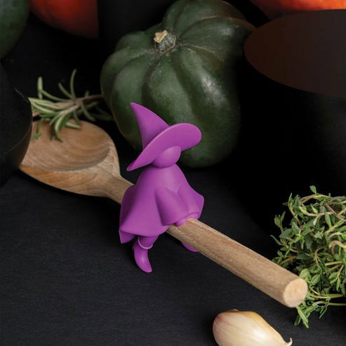 OTOTO Agatha Soporte Lila para Cucharas y Sujeta Tapas de Ollas - Apto para Lavavajillas