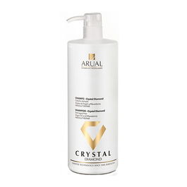 Arual Acondicionador Crystal Diamond 1000ml con Aceite de Argán y Macadamia para Cabellos Debilitados