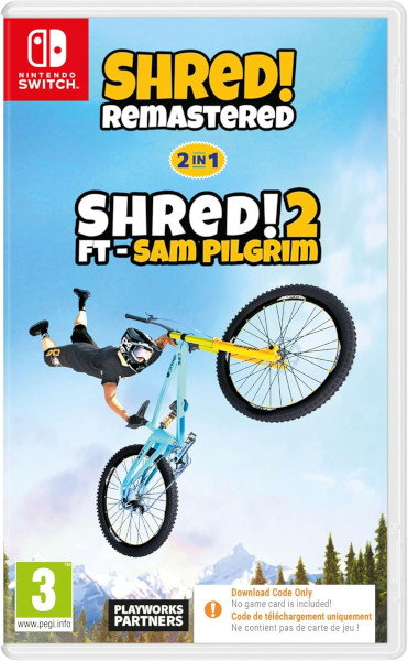 PP-PLAYWORKS PARTNERS SHRED! REMASTERED - 2 IN 1 - SHRED! 2 FT SAM PILGRIM