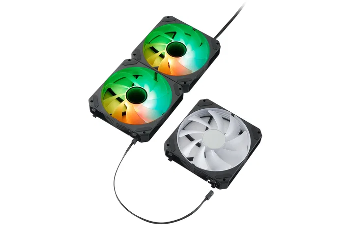 Abysm Arclight 2.0 ARGB Pack de 3 Ventiladores 120mm Negro