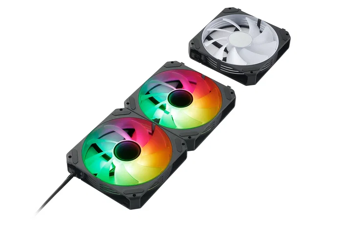 Abysm Arclight 2.0 ARGB Pack de 3 Ventiladores 120mm Negro
