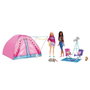 Barbie Vamos De Camping! con Brooklyn y Malibu, Tienda de Campaña y Accesorios