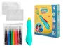 Imaginovo Aerografo Infantil Recargable USB con 30 Plantillas y 12 Rotuladores de Colores para Niños a partir de 6 Años