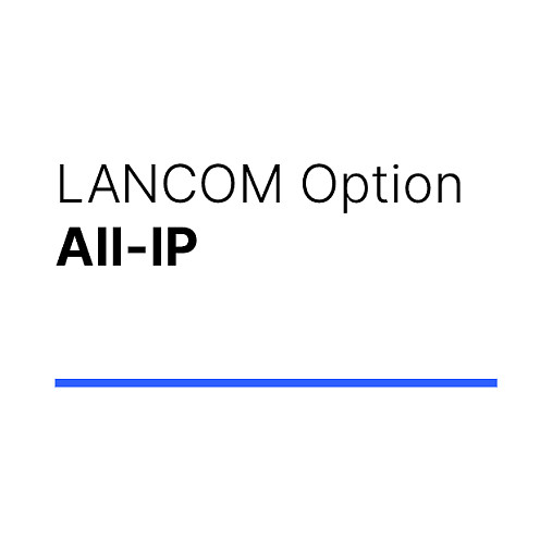 LANCOM Licencia de Actualización All-IP Option para LANCOM 1781er, 1631E, 831A