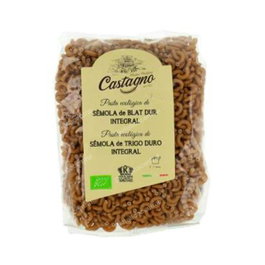 CASTAGNO Coditos de trigo integral BIO 500g ECO