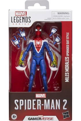 Hasbro Marvel Legends Miles Morales Upgraded Suit Style Spider-Man 2
