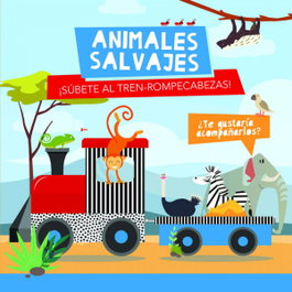 LANTAARN Animales salvajes (Tren Rompecabezas)