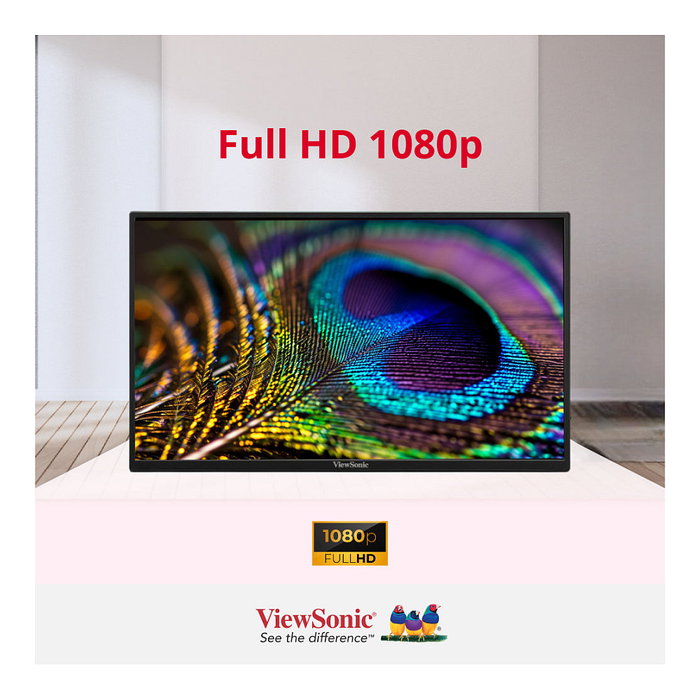 ViewSonic VA 1650 Monitor Portátil 16 Pulgadas Full HD IPS Negro