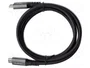 QOLTEC Cable Thunderbolt 3, Thunderbolt 4 y USB 4.0 de 1m