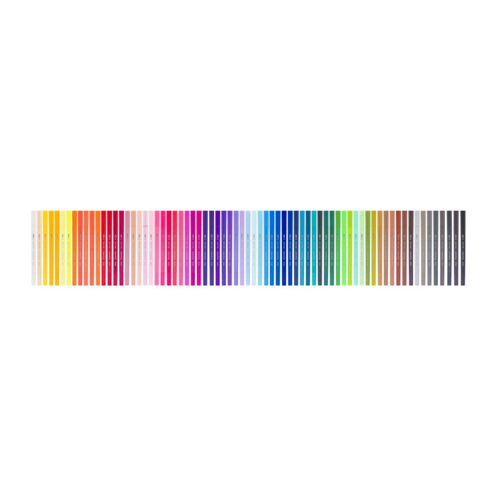 Bruynzeel Creatives Set de Rotuladores Punta Fina y Puntapincel 72 Colores