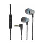 DeLOCK Auriculares Intrauriculares con Micrófono y Control de Volumen Gris