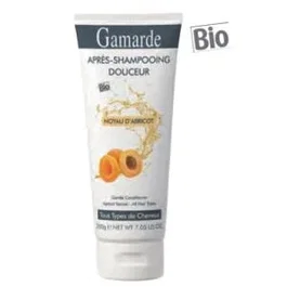 GAMARDE Acondicionador Capilar con Aceite de Albaricoque 200ml - Enriquecido con Vitamina E - Bio e Ingredientes 99% Naturales