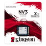 Kingston 2000G NV3 NVMe SSD M.2 2230 de 2 TB - PCIe 4.0 - Lectura 6000 MB/s, Escritura 5000 MB/s - para Portátil o Consola